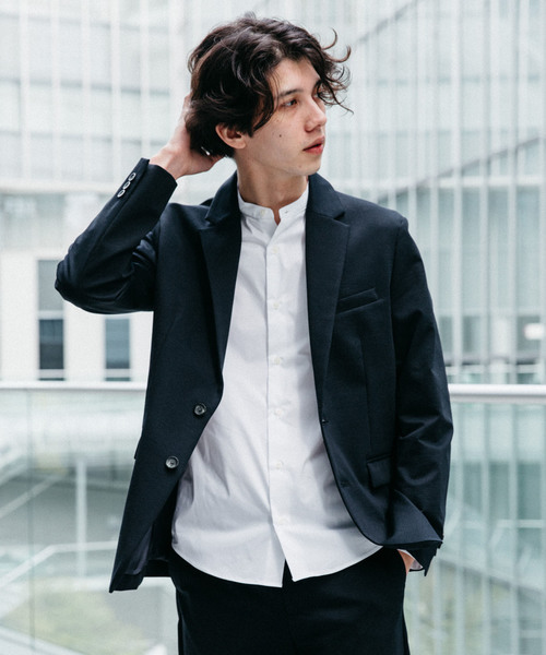 匠 ストレッチポンチセットアップテーラードジャケット テーラードジャケット Public Tokyo パブリックトウキョウ のファッション通販 Zozotown