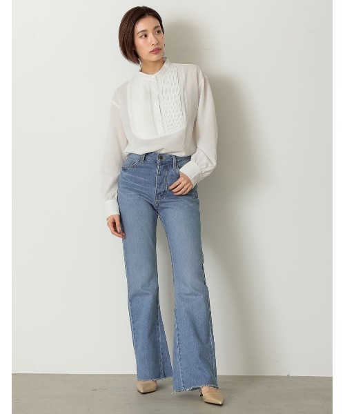 Re:EDIT(リエディ)の「クリアベルトポインテッドトゥミュール(サンダル・レディース・ホワイト/ブラック/ゴールド・SMALL/MEDIUM/LARGE/X-LARGE)」の17枚目の写真