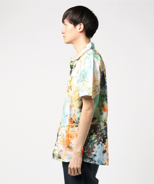 ELEMENT(エレメント)の「半袖シャツ ELEMENT AJ021-130(シャツ/ブラウス・メンズ・ナチュラル・M/L/XL)」の2枚目の写真