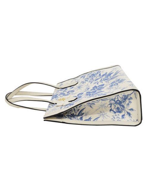 日本限定♡GUCCI トートバッグ レザー ホワイト リボン 白 432684