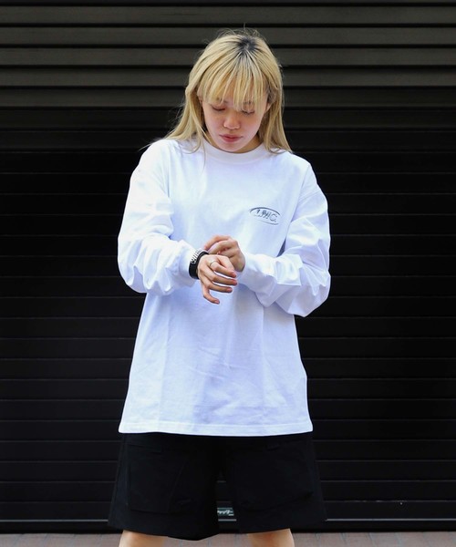LMCの「【LMC】3D CO LONG SLV TEE / 3D ロゴ プリント ロング スリーブ ティー カットソー（Tシャツ/カットソー・メンズ・ホワイト/ブラック・SMALL/MEDIUM/LARGE/X-LARGE）」の14枚目の写真