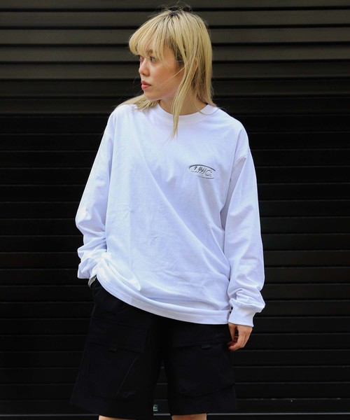 LMCの「【LMC】3D CO LONG SLV TEE / 3D ロゴ プリント ロング スリーブ ティー カットソー（Tシャツ/カットソー・メンズ・ホワイト/ブラック・SMALL/MEDIUM/LARGE/X-LARGE）」の13枚目の写真