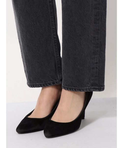 Ungrid（アングリッド）の「ブラックヴィンテージストレートデニム（デニムパンツ・レディース・ブラック・24inch/25inch/26inch）」の14枚目の写真