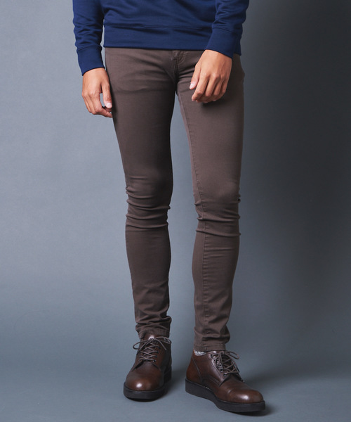 Magine(マージン)の「ULTRA SKINNY STRETCH TWILL PANTS:ウルトラスキニーストレッチツイルパンツ(その他パンツ・メンズ・ブラック/ブラウン/オリーブ・44/46/48)」の21枚目の写真