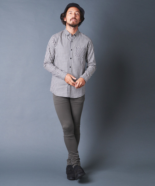 Magine(マージン)の「ULTRA SKINNY STRETCH TWILL PANTS:ウルトラスキニーストレッチツイルパンツ(その他パンツ・メンズ・ブラック/ブラウン/オリーブ・44/46/48)」の18枚目の写真