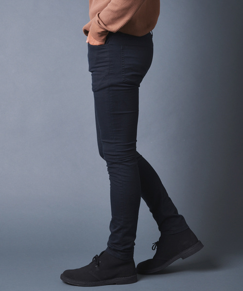 Magine(マージン)の「ULTRA SKINNY STRETCH TWILL PANTS:ウルトラスキニーストレッチツイルパンツ(その他パンツ・メンズ・ブラック/ブラウン/オリーブ・44/46/48)」の7枚目の写真