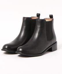 YOSUKE | 「YOSUKE/ヨースケ」サイドゴアレザーショートブーツ(ブーツ)