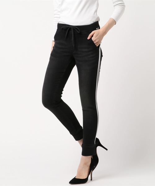 ANTIBAL（アンティバル）の「ANTIBALLISTIC/アンディバル 194AN2LP040 ロングパンツ（デニムパンツ・レディース・ブラック/ブルー/ネイビー/サックスブルー・S/M/L）」の2枚目の写真