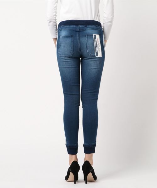 ANTIBAL（アンティバル）の「ANTIBALLISTIC/アンディバル 194AN2LP040 ロングパンツ（デニムパンツ・レディース・ブラック/ブルー/ネイビー/サックスブルー・S/M/L）」の5枚目の写真