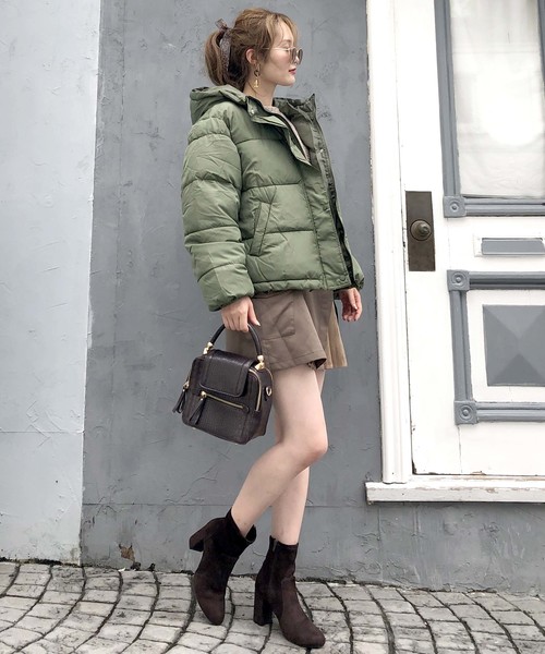 archives（アルシーヴ）の「スクエアZIP Bag（ショルダーバッグ・レディース・ブラック/ブラウン/レンガ・MEDIUM）」の18枚目の写真