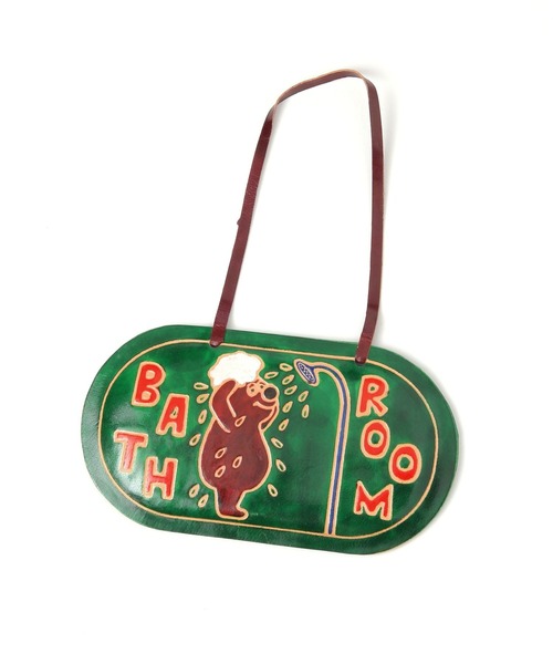 niko and...(ニコアンド)の「オリジナルレザーサインボード(インテリア雑貨・レディース・ブルー/ベージュ/セージグリーン・0)」の5枚目の写真