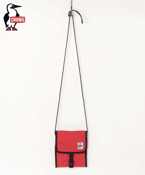 CHUMS（チャムス）の「【CHUMS】Spruce Pocket Organizer（ショルダーバッグ・メンズ・ブラック/ネイビー/レッド/グリーン/ブラック系その他/ワイン・FREE）」の5枚目の写真