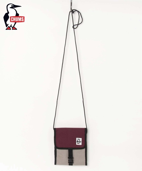 CHUMS（チャムス）の「【CHUMS】Spruce Pocket Organizer（ショルダーバッグ・メンズ・ブラック/ネイビー/レッド/グリーン/ブラック系その他/ワイン・FREE）」の6枚目の写真