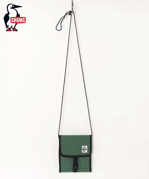 CHUMS(チャムス)の「【CHUMS】Spruce Pocket Organizer(ショルダーバッグ・メンズ・ブラック/ネイビー/レッド/グリーン/ブラック系その他/ワイン・FREE)」の4枚目の写真