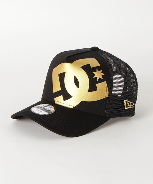DC（ディーシー）の「NEWERAｘDCメッシュキャップ BENDER MID ADBHA03137（キャップ・キッズ・ブラック×ホワイト/ブラック×ゴールド・FREE）」の2枚目の写真
