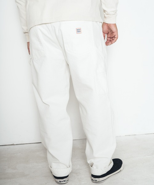 BUCCA 44(ブッカフォーティーフォー)の「【BUCCA 44】クラシックペインターパンツ【MADE IN JAPAN】(デニムパンツ・メンズ・インディゴブルー/キナリ・XXX-LARGE/MEDIUM/LARGE/X-LARGE/XX-LARGE)」の9枚目の写真