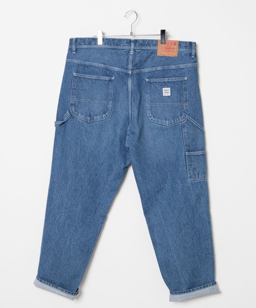 BUCCA 44(ブッカフォーティーフォー)の「【BUCCA 44】クラシックペインターパンツ【MADE IN JAPAN】(デニムパンツ・メンズ・インディゴブルー/キナリ・XXX-LARGE/MEDIUM/LARGE/X-LARGE/XX-LARGE)」の4枚目の写真