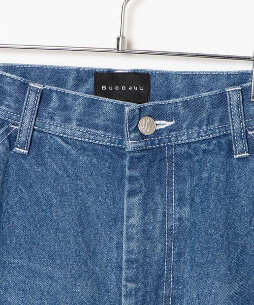 BUCCA 44(ブッカフォーティーフォー)の「【BUCCA 44】クラシックペインターパンツ【MADE IN JAPAN】(デニムパンツ・メンズ・インディゴブルー/キナリ・XXX-LARGE/MEDIUM/LARGE/X-LARGE/XX-LARGE)」の12枚目の写真