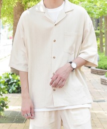 PairPair | リネンオープンカラーシャツ(セットアップ)(シャツ/ブラウス)