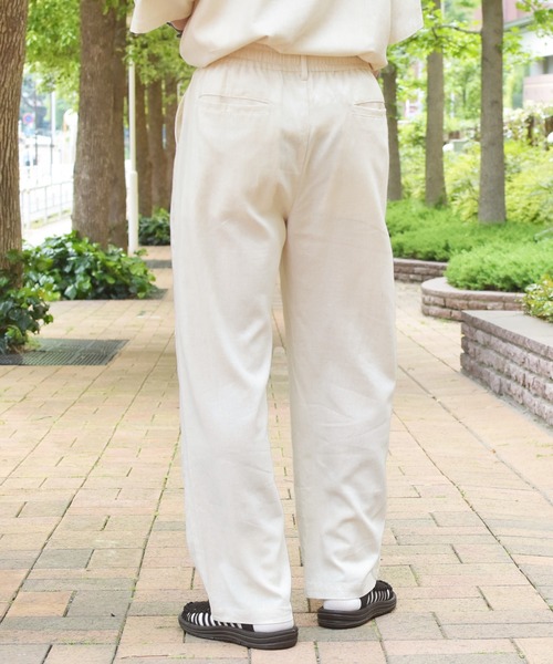 PairPair（ペアペア）の「リネンオープンカラーシャツ(セットアップ)（シャツ/ブラウス・メンズ・アイボリー/ブルーグレー/グレイッシュベージュ・FREE）」の12枚目の写真