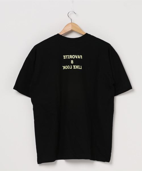 DING（ディング）の「DING/FAVORTIE Tシャツ（Tシャツ/カットソー・レディース・ホワイト/ブラック/グレー・FREE）」の4枚目の写真