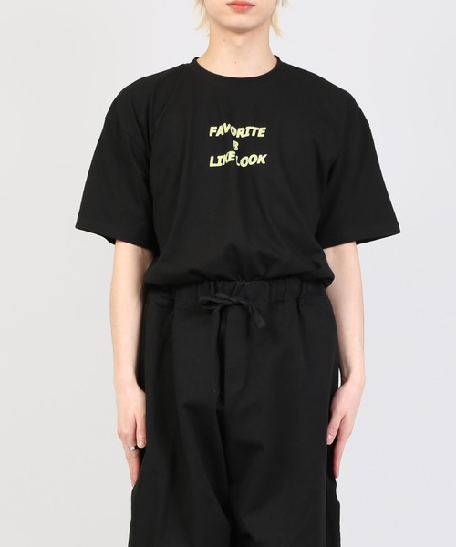 DING（ディング）の「DING/FAVORTIE Tシャツ（Tシャツ/カットソー・レディース・ホワイト/ブラック/グレー・FREE）」の14枚目の写真