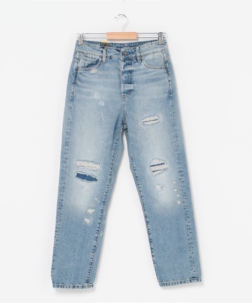 G-STAR(ジースター)の「Midge Saddle High Waist BF Jeans(デニムパンツ・レディース・ライトインディゴブルー・23inch/27/30/28/30/24/30/25/30)」の8枚目の写真