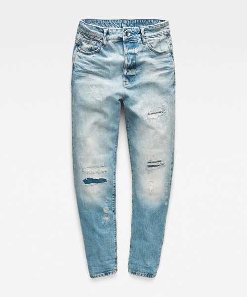 G-STAR(ジースター)の「Midge Saddle High Waist BF Jeans(デニムパンツ・レディース・ライトインディゴブルー・23inch/27/30/28/30/24/30/25/30)」の5枚目の写真