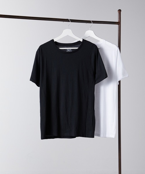FRUIT OF THE LOOM(フルーツオブザルーム)の「天竺 TC Tシャツ(3枚セット) / 半袖 / パック / シンプル / カジュアル / 無地 / インナー / ユニセックス(Tシャツ/カットソー・メンズ・ブラック/ホワイト・XL/L/M)」の12枚目の写真