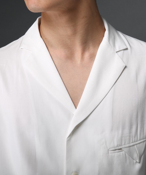 ROCK STE（ロクステ）の「noirer（ノイア） オーバーサイズテーラードシャツ（シャツ/ブラウス・メンズ・ホワイト・M/L）」の11枚目の写真