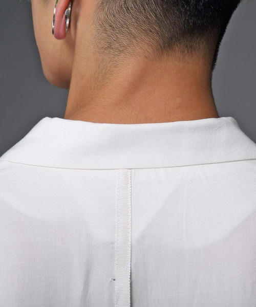 ROCK STE（ロクステ）の「noirer（ノイア） オーバーサイズテーラードシャツ（シャツ/ブラウス・メンズ・ホワイト・M/L）」の13枚目の写真