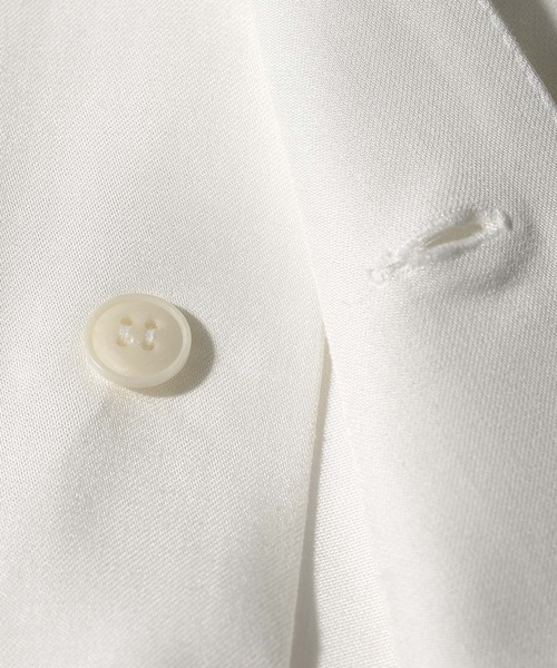 ROCK STE（ロクステ）の「noirer（ノイア） オーバーサイズテーラードシャツ（シャツ/ブラウス・メンズ・ホワイト・M/L）」の21枚目の写真