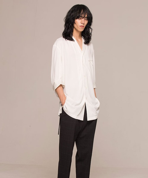 ROCK STE（ロクステ）の「noirer（ノイア） オーバーサイズテーラードシャツ（シャツ/ブラウス・メンズ・ホワイト・M/L）」の8枚目の写真