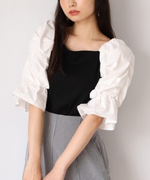 one after another NICE CLAUP | 7分丈袖コンシャストップス(Tシャツ/カットソー)