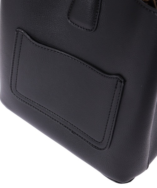 Edit Sheen（エディットシーン）の「【High-Line】ワンハンドルミニスクエアカラーバッグ（ハンドバッグ・レディース・ブラック/サックスブルー/ベビーピンク/ミント・FREE）」の7枚目の写真