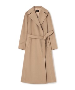 セール】【LOULOU WILLOUGHBY】ピュアカシミヤコート（ステンカラー