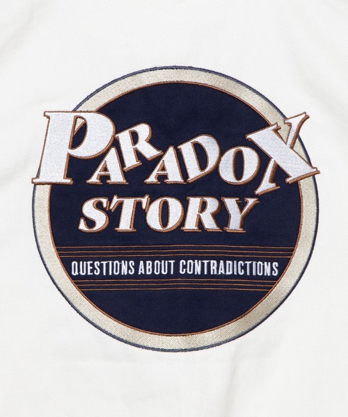 WEGO（ウィゴー）の「WEGO/カツラギロゴビッグシルエットスタジャン（スタジャン・メンズ・ホワイト/ブラック・MEDIUM/LARGE）」の5枚目の写真