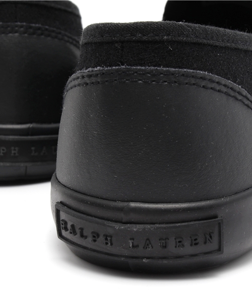 POLO RALPH LAUREN（ポロ ラルフ ローレン）の「ジュニア ポロ ラルフローレン スリッポン POLO SERENA WOOL iTK（スニーカー・レディース・ベージュ/ブラック/グレー/ネイビー・24cm/24.5cm/23cm/23.5cm）」の8枚目の写真