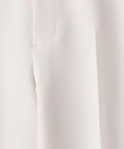 BEAUTY&YOUTH UNITED ARROWS（ビューティーアンドユースユナイテッドアローズ）の「BY ダブルクロステーパードパンツ（スラックス・レディース・ナチュラル/ネイビー・SMALL/MEDIUM/LARGE）」の16枚目の写真