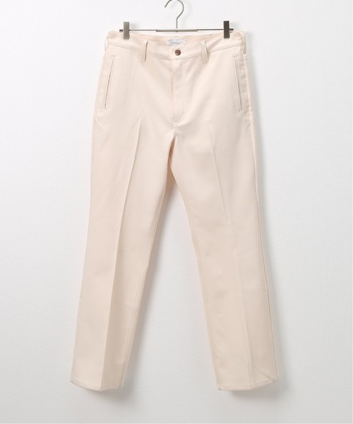 Wrangler（ラングラー）の「【Wrangler / ラングラー 】FOLL 別注 ブーツカットトラウザー（スラックス・メンズ・ホワイト/ブラック/ベージュ・SMALL/MEDIUM/LARGE）」の4枚目の写真