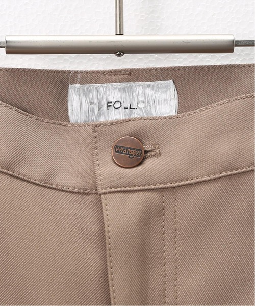 Wrangler（ラングラー）の「【Wrangler / ラングラー 】FOLL 別注 ブーツカットトラウザー（スラックス・メンズ・ホワイト/ブラック/ベージュ・SMALL/MEDIUM/LARGE）」の16枚目の写真