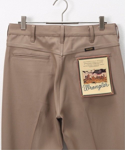 Wrangler（ラングラー）の「【Wrangler / ラングラー 】FOLL 別注 ブーツカットトラウザー（スラックス・メンズ・ホワイト/ブラック/ベージュ・SMALL/MEDIUM/LARGE）」の19枚目の写真