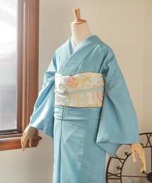 洗える着物 色無地 袷 M/L