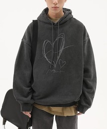 MASONPRINCE | 【M.P Studios】【2021SS 先行予約】Hand painted love logo hoodie WY6005(パーカー)