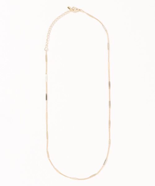 AMERICAN HOLIC(アメリカンホリック)の「デザインチェーンネックレス *(ネックレス・レディース・ゴールド/シルバー・FREE)」の2枚目の写真