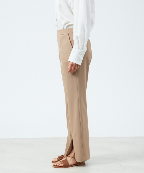 qualite（カリテ）の「2WAYストレッチセンターベンツパンツ（その他パンツ・レディース・ブラック/グリーン/モカ/ライトブルー・40/38/36）」の6枚目の写真