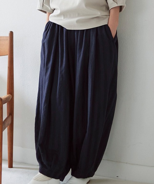 Sunny clouds(サニークラウズ)の「サニークラウズ アラビアンパンツ(その他パンツ・レディース・ライトグレー/ネイビー/ブラウン・LARGE/X-LARGE/XX-LARGE/MEDIUM)」の3枚目の写真