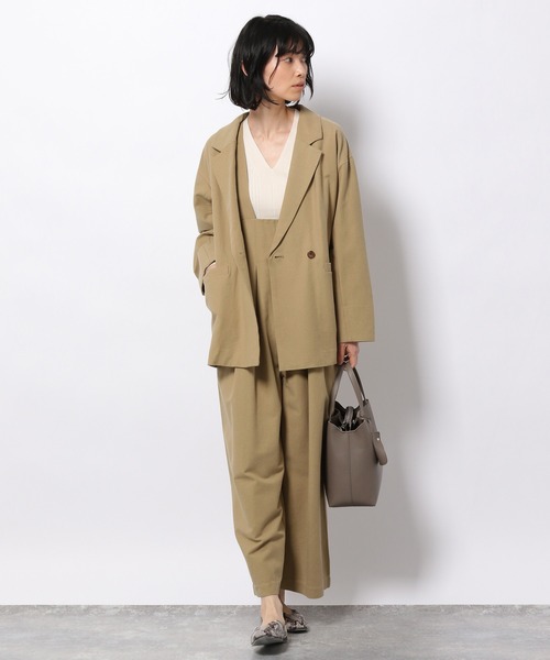 LAKOLE(ラコレ)の「サマーツイードダブルジャケット / 933530(テーラードジャケット・レディース・オフホワイト/ネイビー/キャメル・SMALL/MEDIUM)」の9枚目の写真