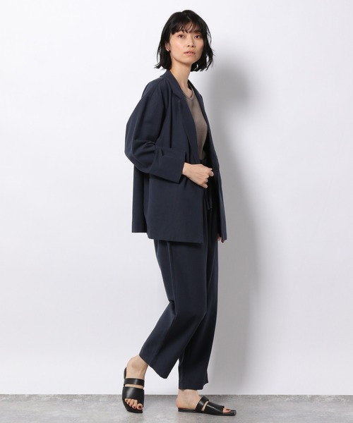 LAKOLE(ラコレ)の「サマーツイードダブルジャケット / 933530(テーラードジャケット・レディース・オフホワイト/ネイビー/キャメル・SMALL/MEDIUM)」の20枚目の写真