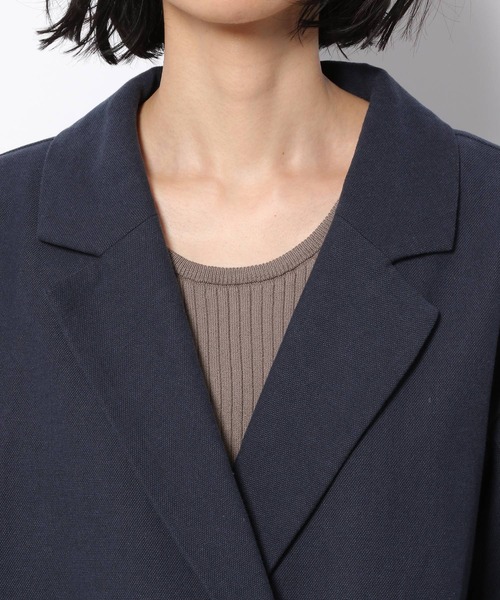 LAKOLE(ラコレ)の「サマーツイードダブルジャケット / 933530(テーラードジャケット・レディース・オフホワイト/ネイビー/キャメル・SMALL/MEDIUM)」の10枚目の写真